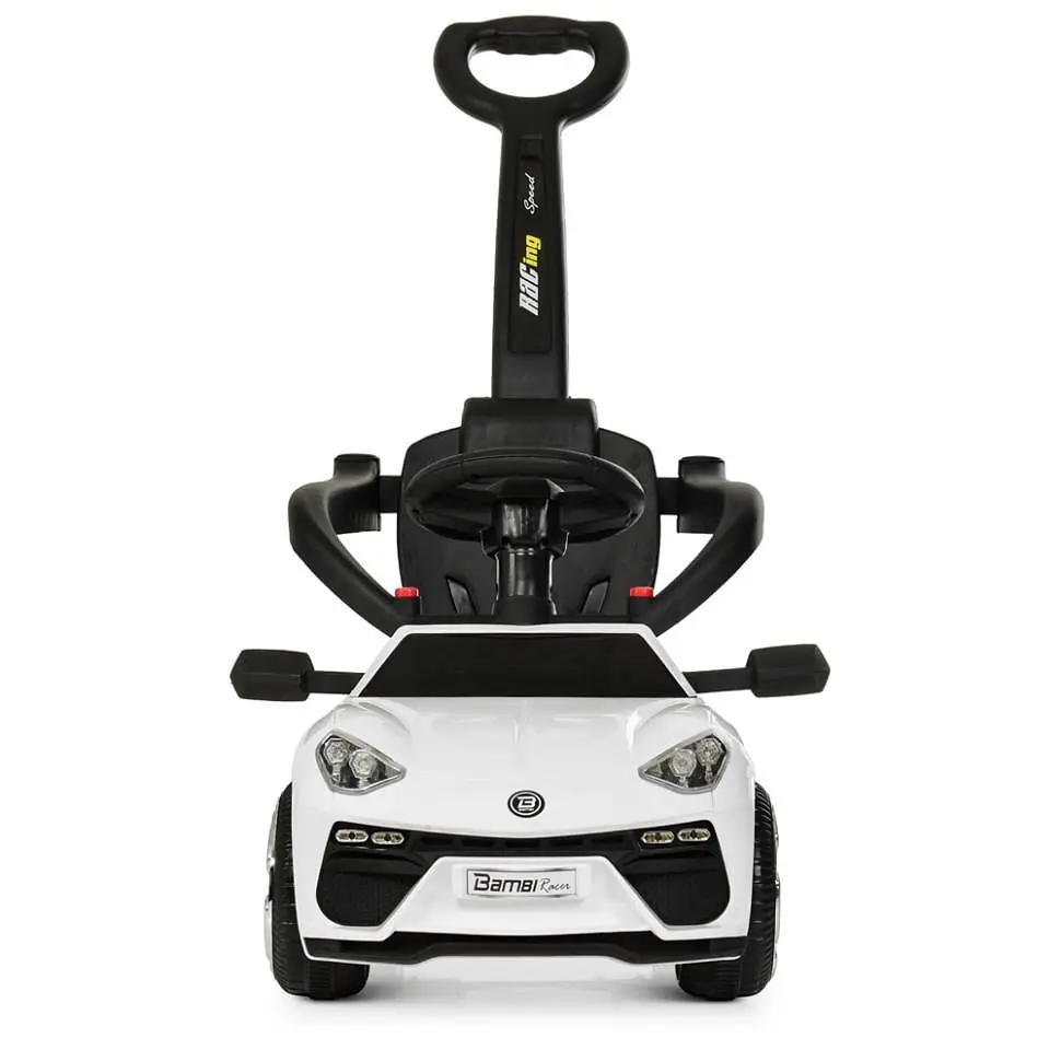 Дитячий електричний автомобіль Bambi Racer 6V одномісний до 25 кг Білий (DE-169-E-1043) - фото 2