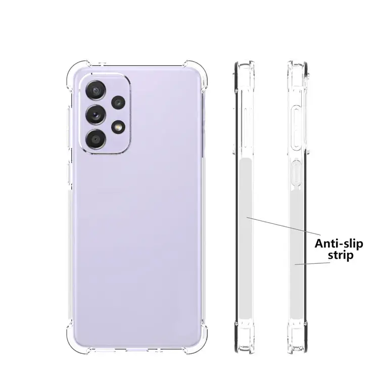 Панель BeCover Anti-Shock для Samsung Galaxy A33 SM-A336 Clear (707506) - фото 2