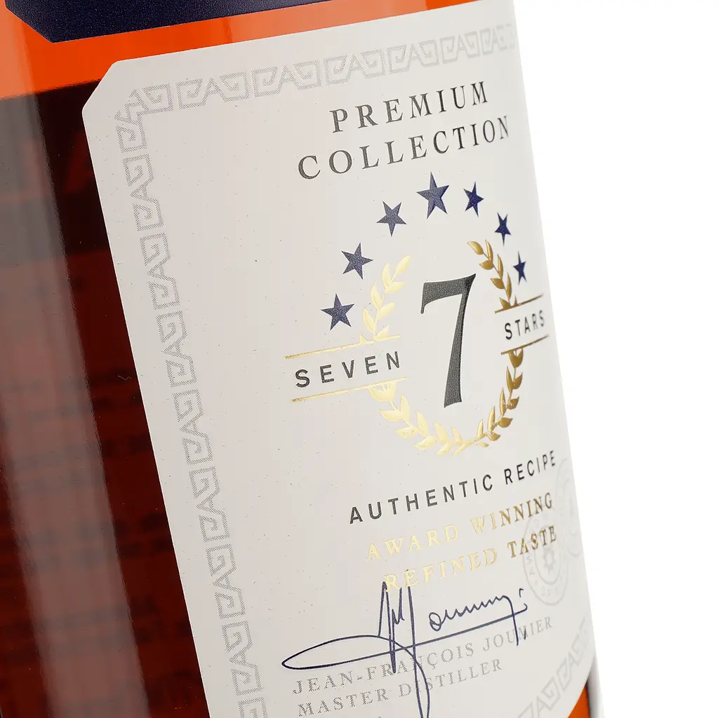 Міцний алкогольний напій Alexandrion 7 зірок, 40%, в подарунковій упаковці, 0,7 л + 2 склянки - фото 9