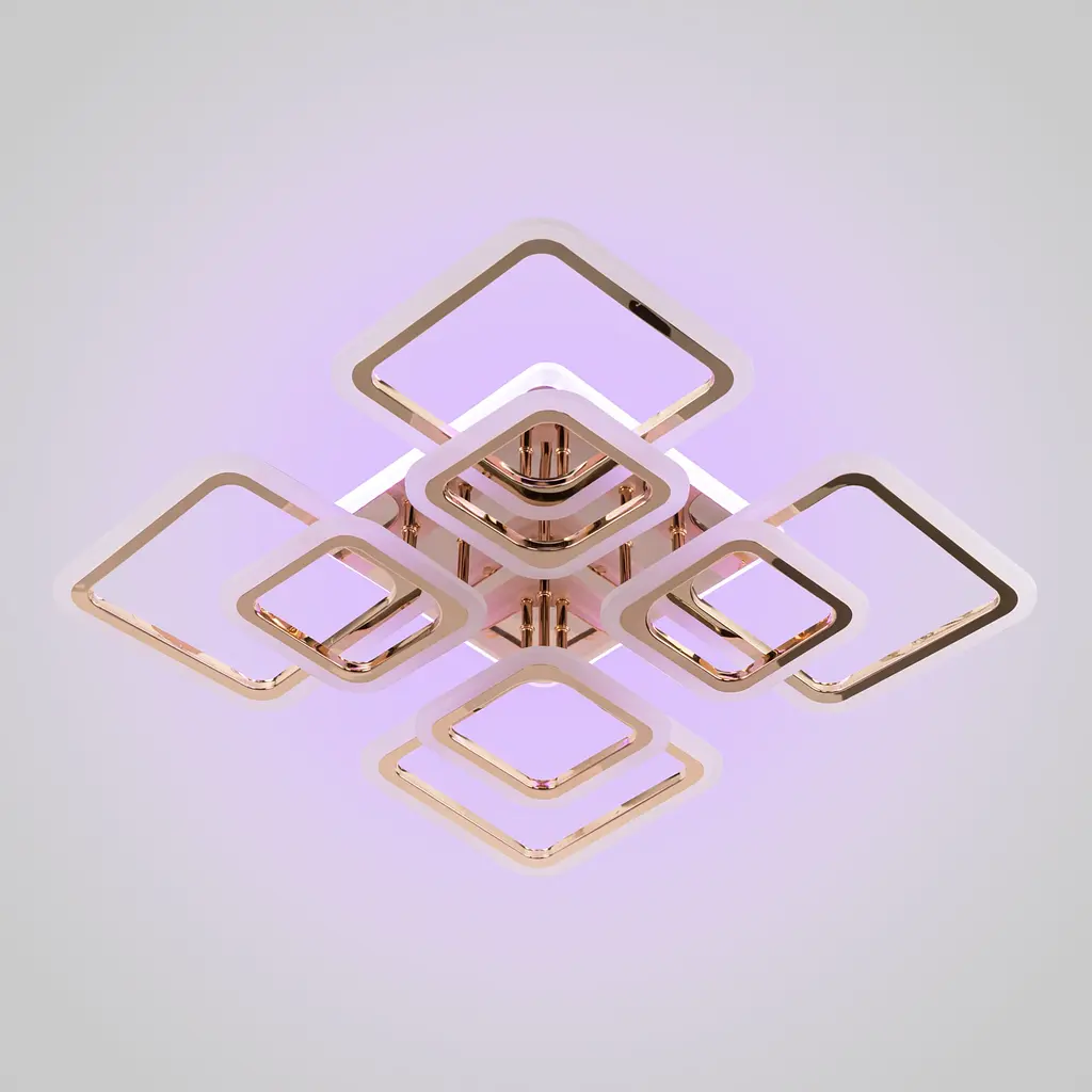 Люстра светодиодная Valeso V K39205-4 4-TL GD с пультом - фото 8