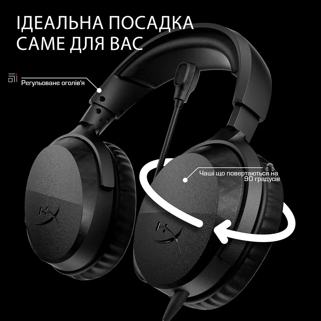 Гарнітура HyperX Cloud Stinger 3 Wired White (BS1T6AA) - фото 6