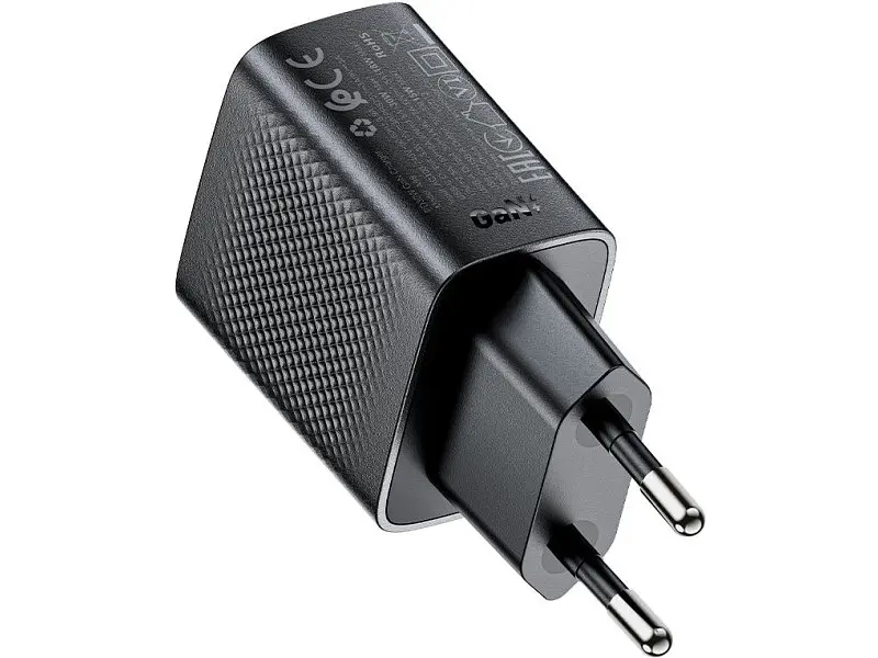 Мережевий зарядний пристрій Acefast A98 PD GaN 30 W Black - фото 4