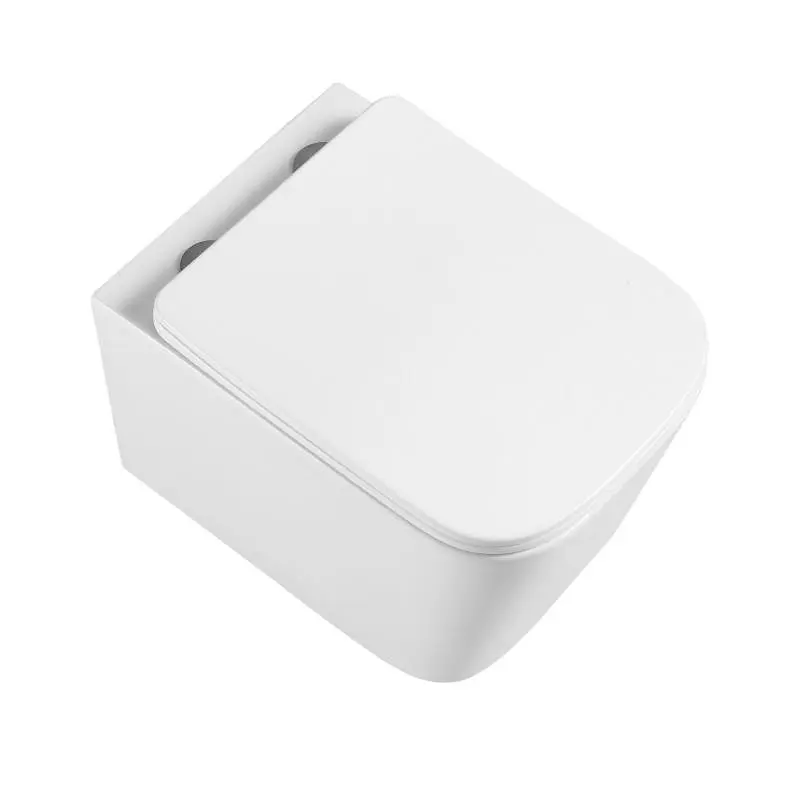 Унітаз підвісний Qtap Crow безободковий з сидінням Soft-close QT05335171W - фото 4