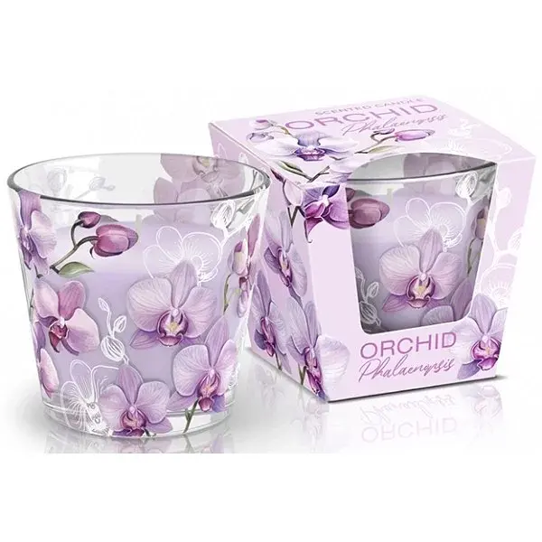 Свічка з ароматом "Bartek candles" 115г/30год. Orchid Phalaenopsis