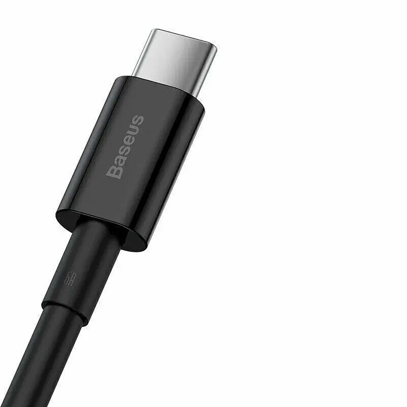 Кабель Baseus Superior Series Fast Charging USB to USB-C 66W 1m (CATYS-01) Black [67658] - фото 3