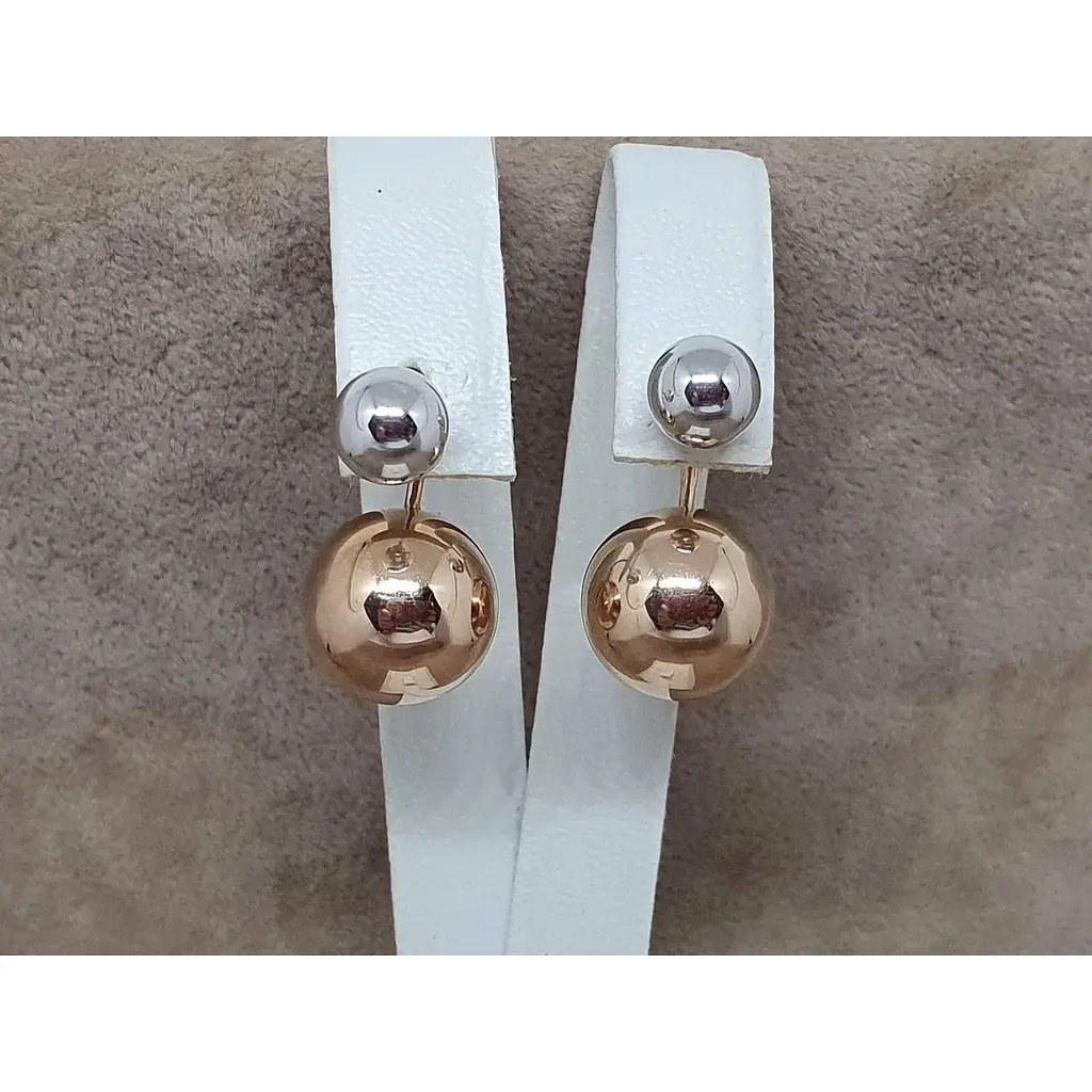 Золотые серьги Favoritum. 220336_12_КБ - фото 4