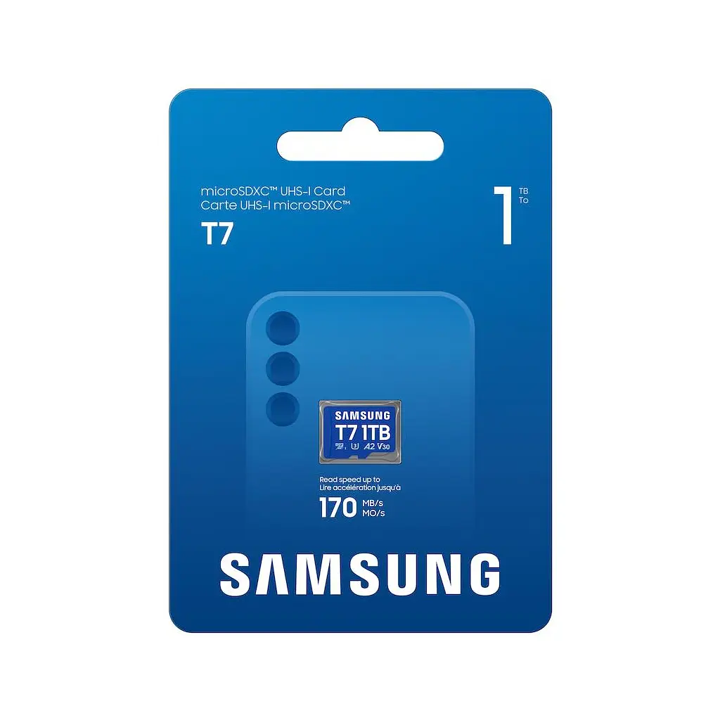 Карта пам'яті Samsung 1TB microSDXC class 10 UHS-I U3 V30 A2 T7 (MB-MB1T0T/WW) - фото 4