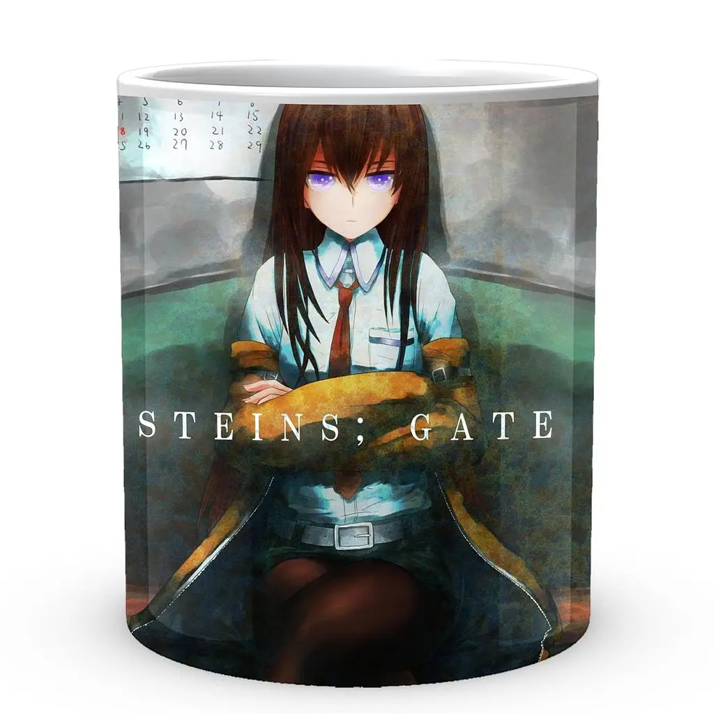 Кухоль GeekLand Steins Gate Брама Штейна Макісе SG 02 330 мл білий - фото 2
