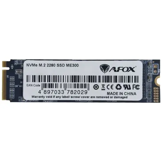SSD 512Gb AFox ME300 M.2 2280 PCIe NVMe Gen 3x4 3D TLC NAND, Retail (ME300-512GN) - фото 3