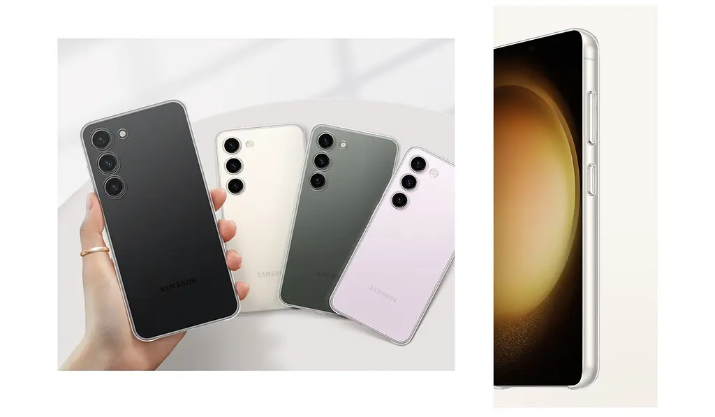 Чохол прозорий протиударний оригінальний Clear Case EF-QS911CTEGRU для Samsung Galaxy S23 (6.1") Crystal - фото 3