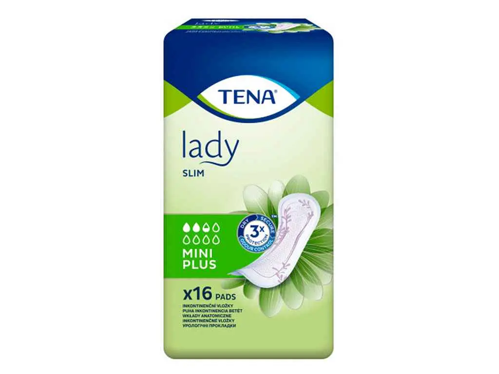 Прокладки урологічні TENA Lady Slim Mini Plus 16шт
