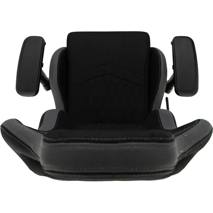 Геймерське крісло GT Racer чорне із сірим (X-0712 Shadow Gray) - фото 5