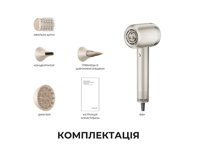 Фен Dreame Gusto Titanium AHG40A-TI - фото 2