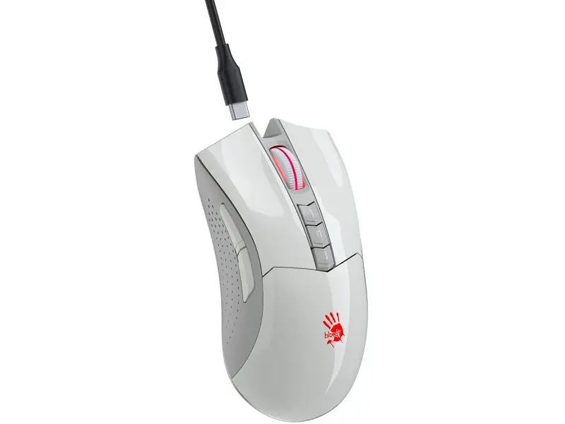 Миша A4Tech Bloody R90 Plus Greyish White - фото 4