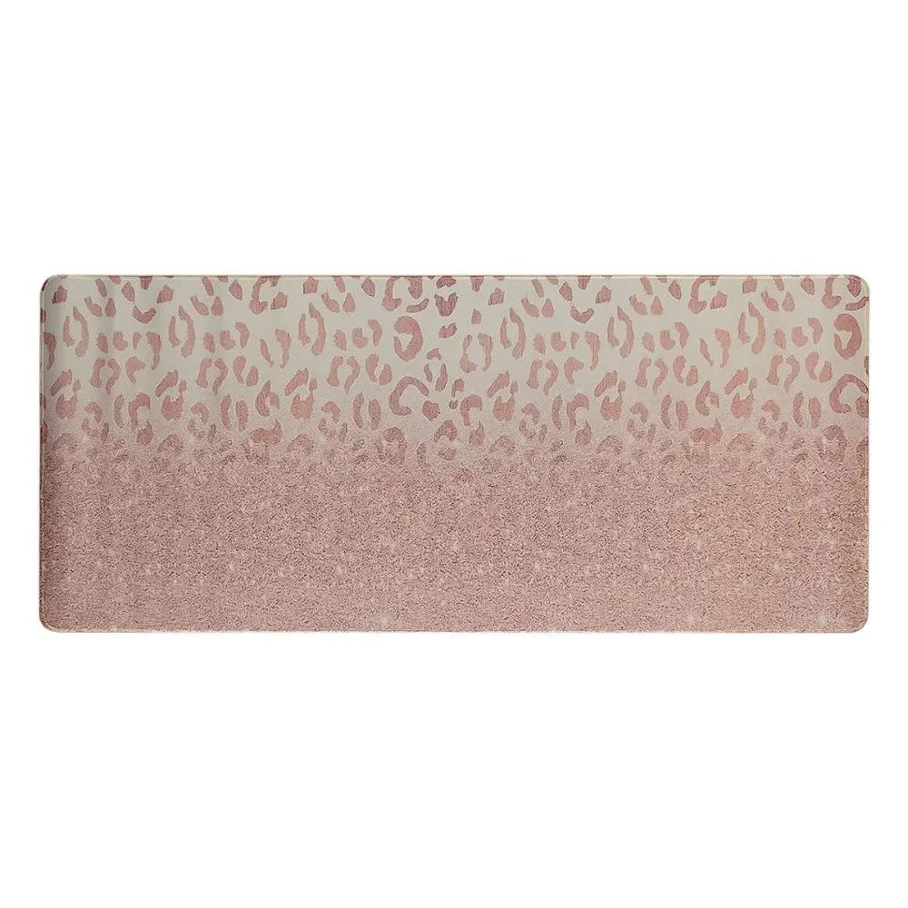Ігрова поверхня 900x400x2 mm, гумова основа, білий-рожевий - фото 2