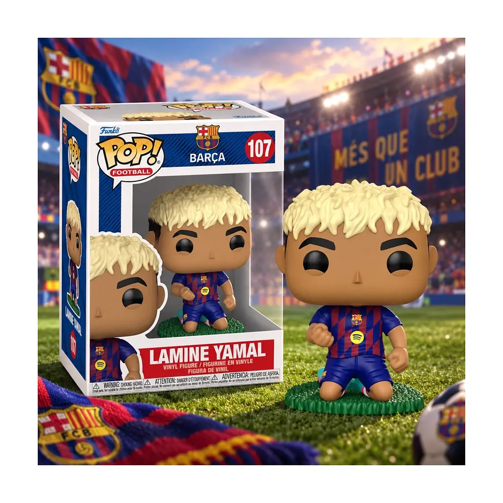 Фігурка Funko Pop серії Футбол: Барселона S2 - Ламін Ямаль (93701) - фото 3