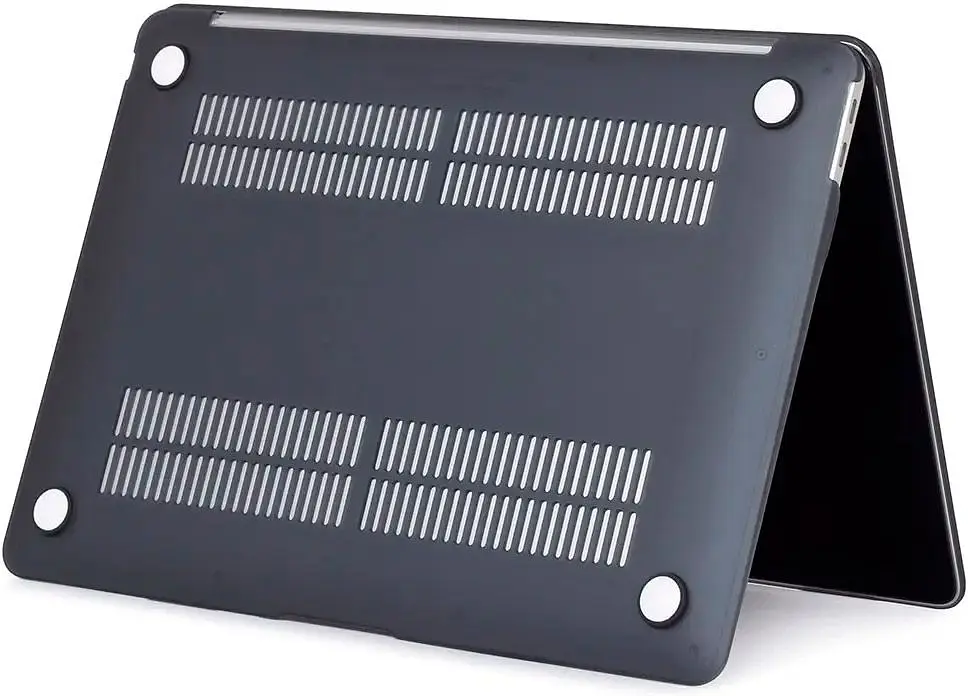 Пластикова накладка (верх та низ) HardShell Matte Case для Apple MacBook Air 13.6` M2 A2681 2022 (Black) [77500] - фото 3