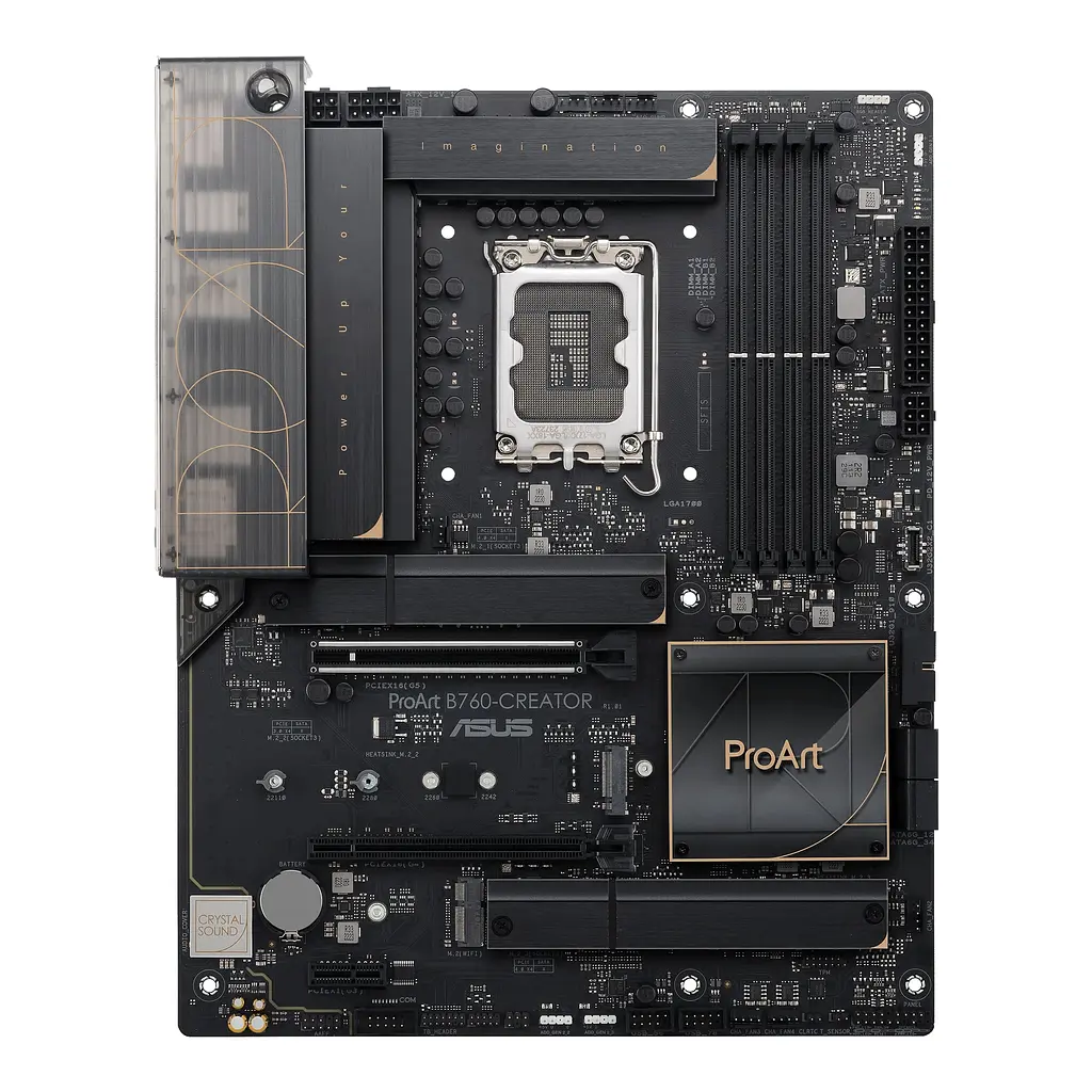 ASUS Материнська плата PROART B760-CREATOR s1700 B760 4xDDR5 M.2 HDMI DP ATX