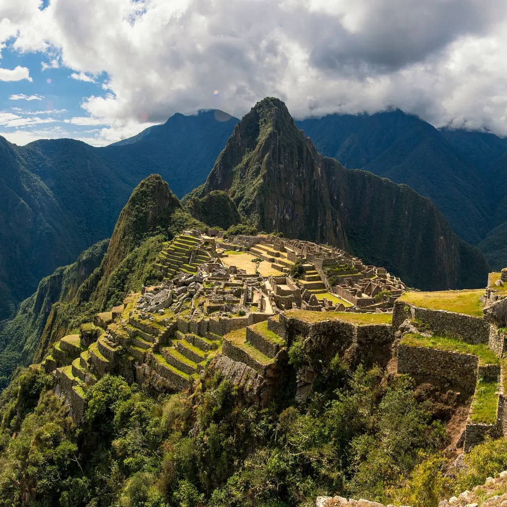 Інтер'єрна картина Горна панорама Перу, Мачу-Пікчу, Machu Picchu, інтер'єрний декор, 60×120 см (id0063) - фото 4