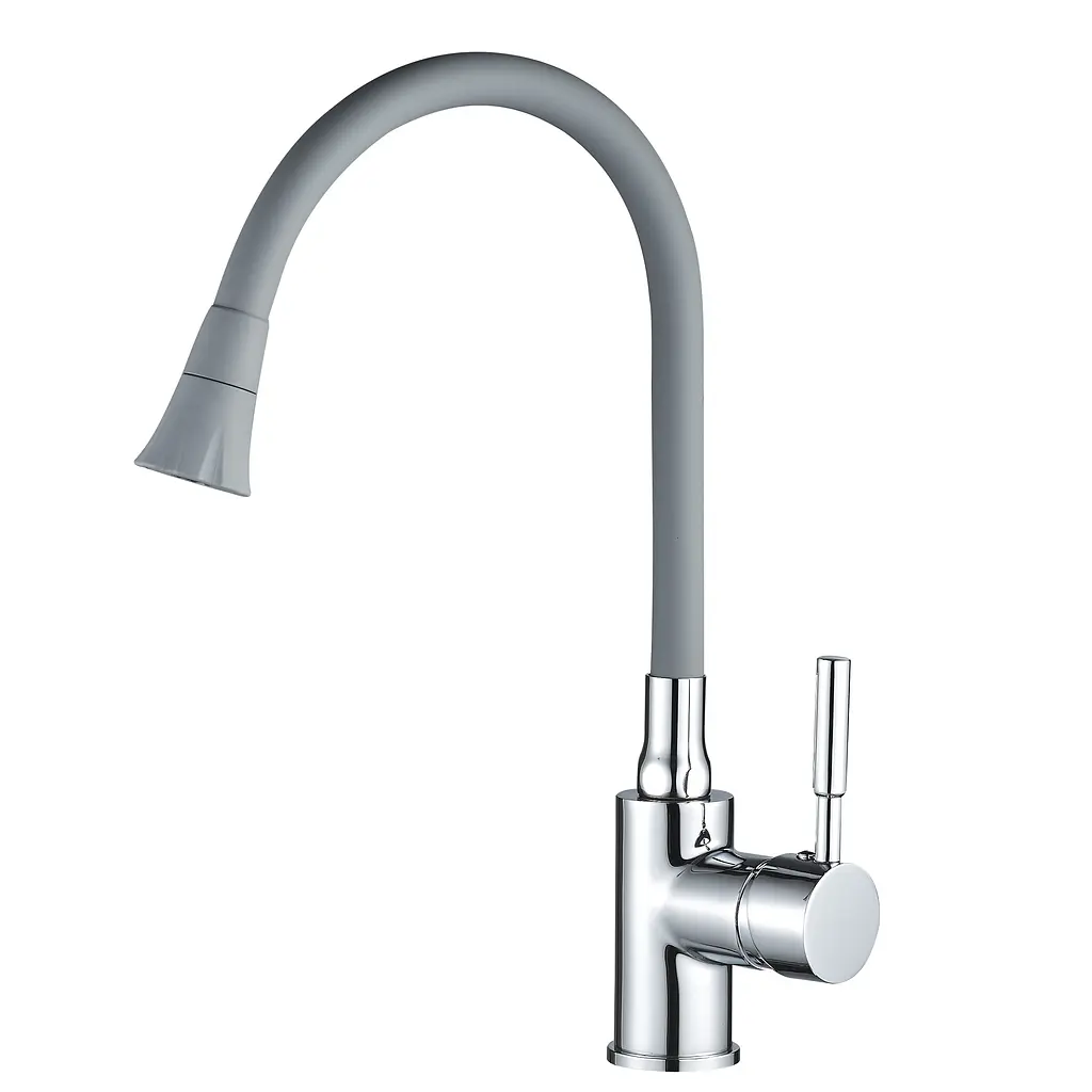 Змішувач для кухні Globus Lux Lazer GLLR-0203SA-G03 000025203 Сірий - фото 3
