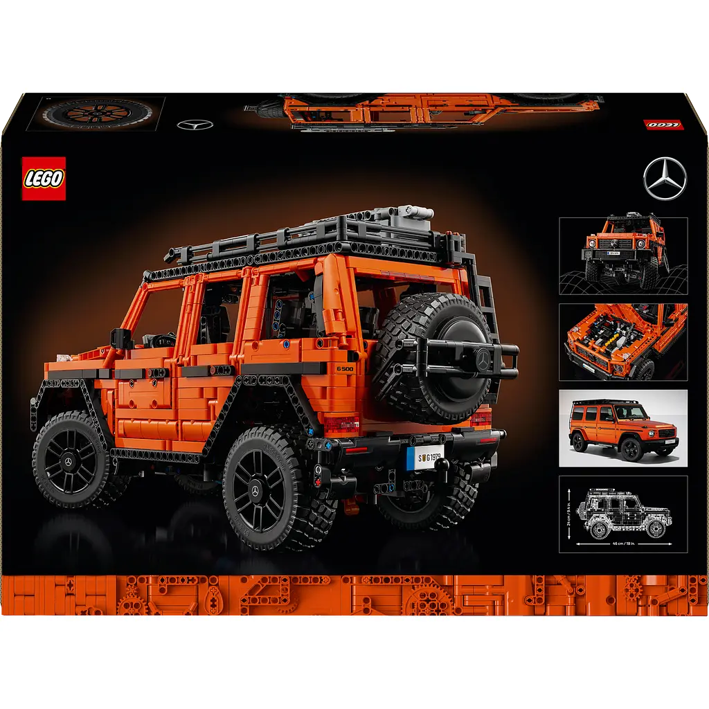 Конструктор LEGO Technic Mercedes-Benz G 500 PROFESSIONAL Line 2891 деталь (42177) - фото 2