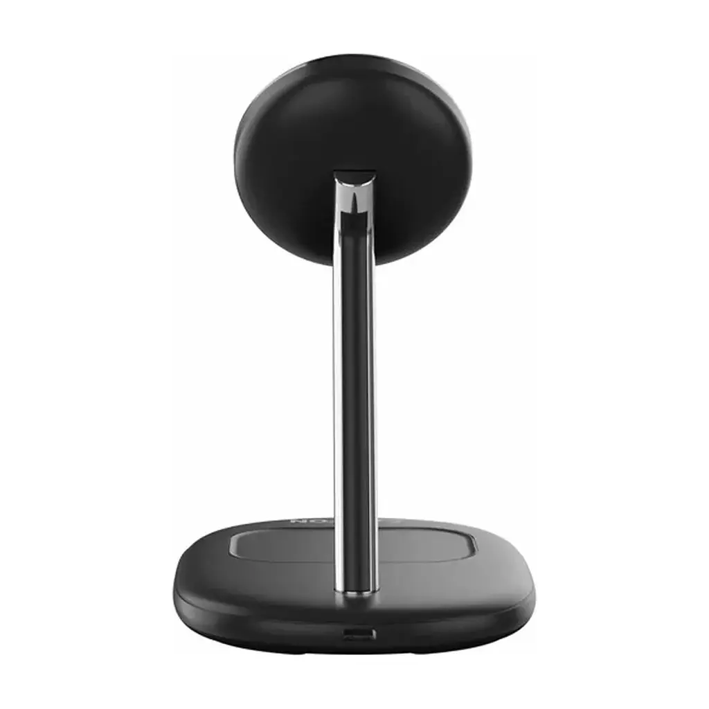 Зарядний пристрій Canyon wireless charger WCS-205 15W Qi2 2in1 w/o adapter Black (CNS-WCS205BW/A) - фото 6