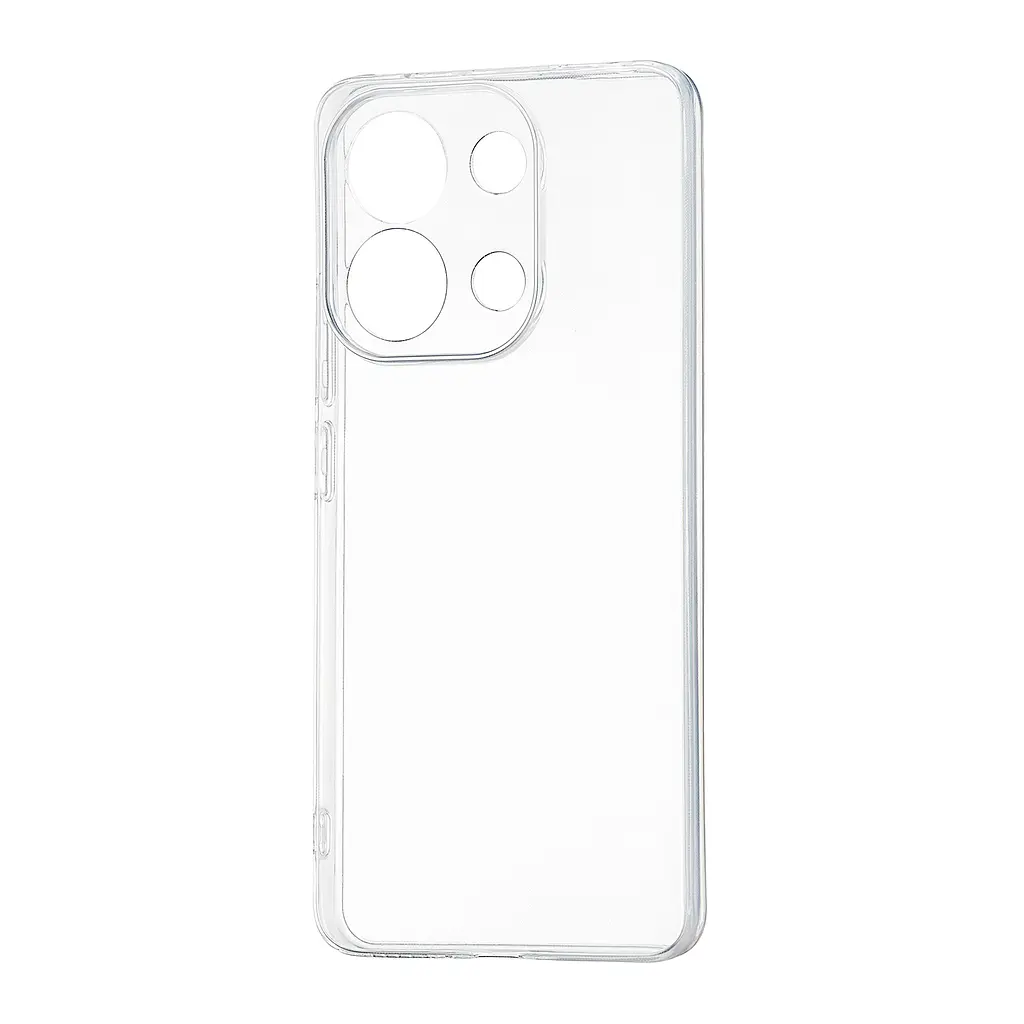 Чохол Silicone Case WS Protected Camera Xiaomi Redmi Note 13 4G Прозорий