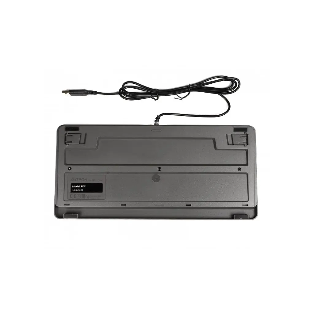 Клавиатура A4Tech FK11 Fstyler Compact Size USB Grey (FK11 USB (Grey)) - фото 6
