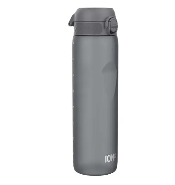 Пляшка для води ION8 1000 мл (ЕКО пляшка) BPA Free Grey (I8RF1000GRY)