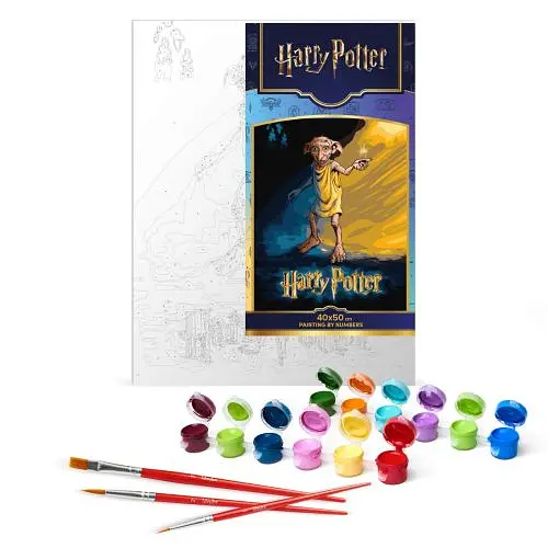 Картина за номерами "Harry Potter: Постер з Добі" 40х50 см - фото 2