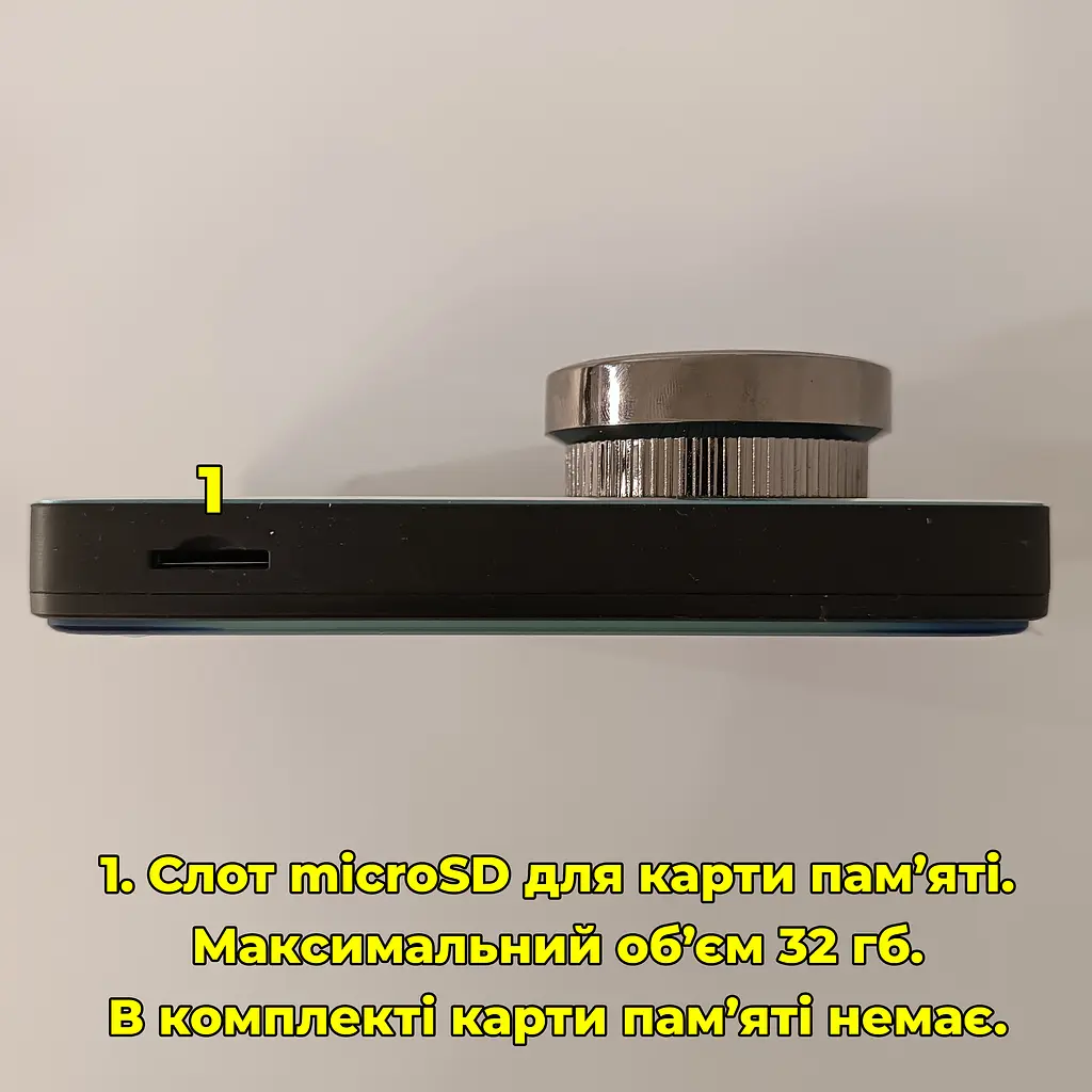 Відеореєстратор Дисплей 4.0 дюйма Dual Lens на 2 камери (спереду + ззаду) - фото 6