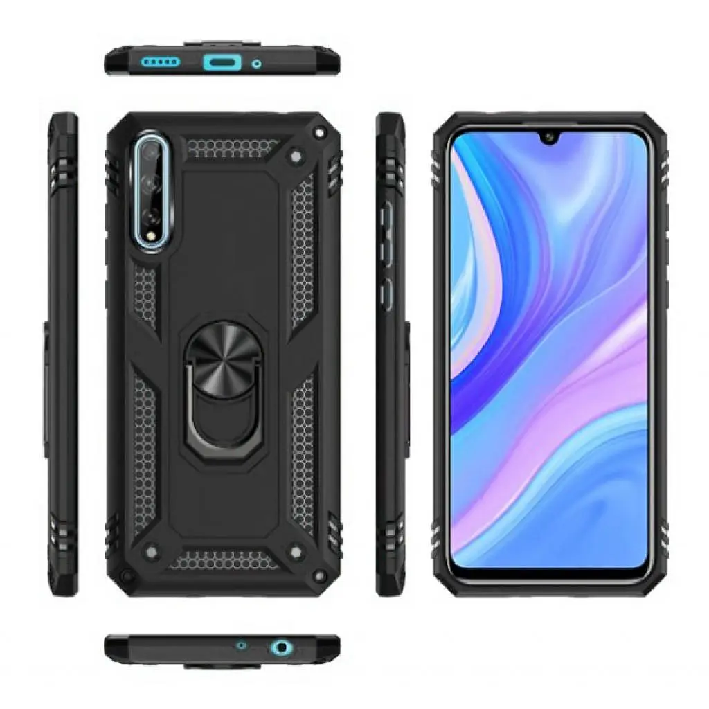 Чохол до мобільного телефона BeCover Military Huawei P Smart S / Y8p Black (705560) - фото 2