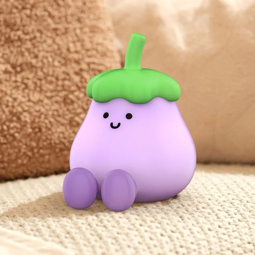 Нічний світильник Jinwu Rechargeable Eggplant Colorful (JXJA047) [173601] - фото 5