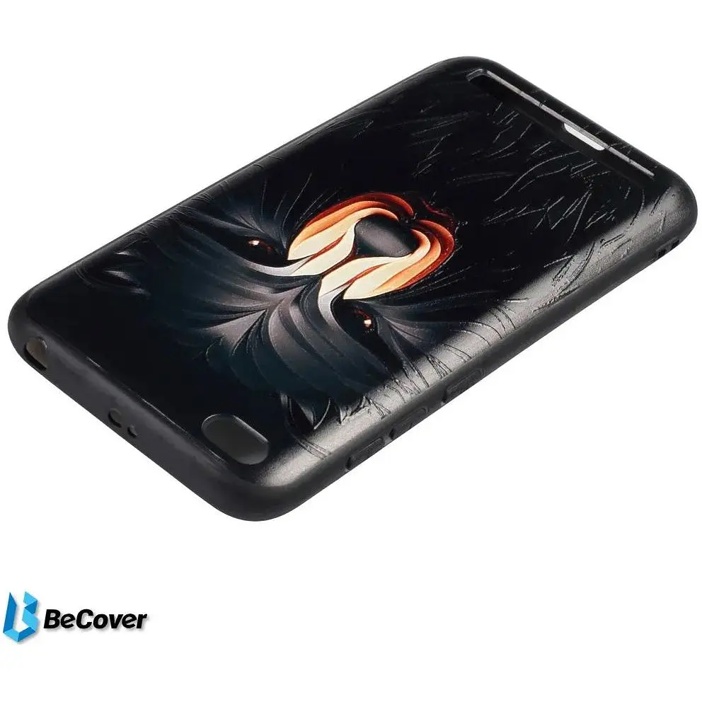 Панель BeCover 3D Print для Xiaomi Redmi 5a Black bear (702061) - фото 2