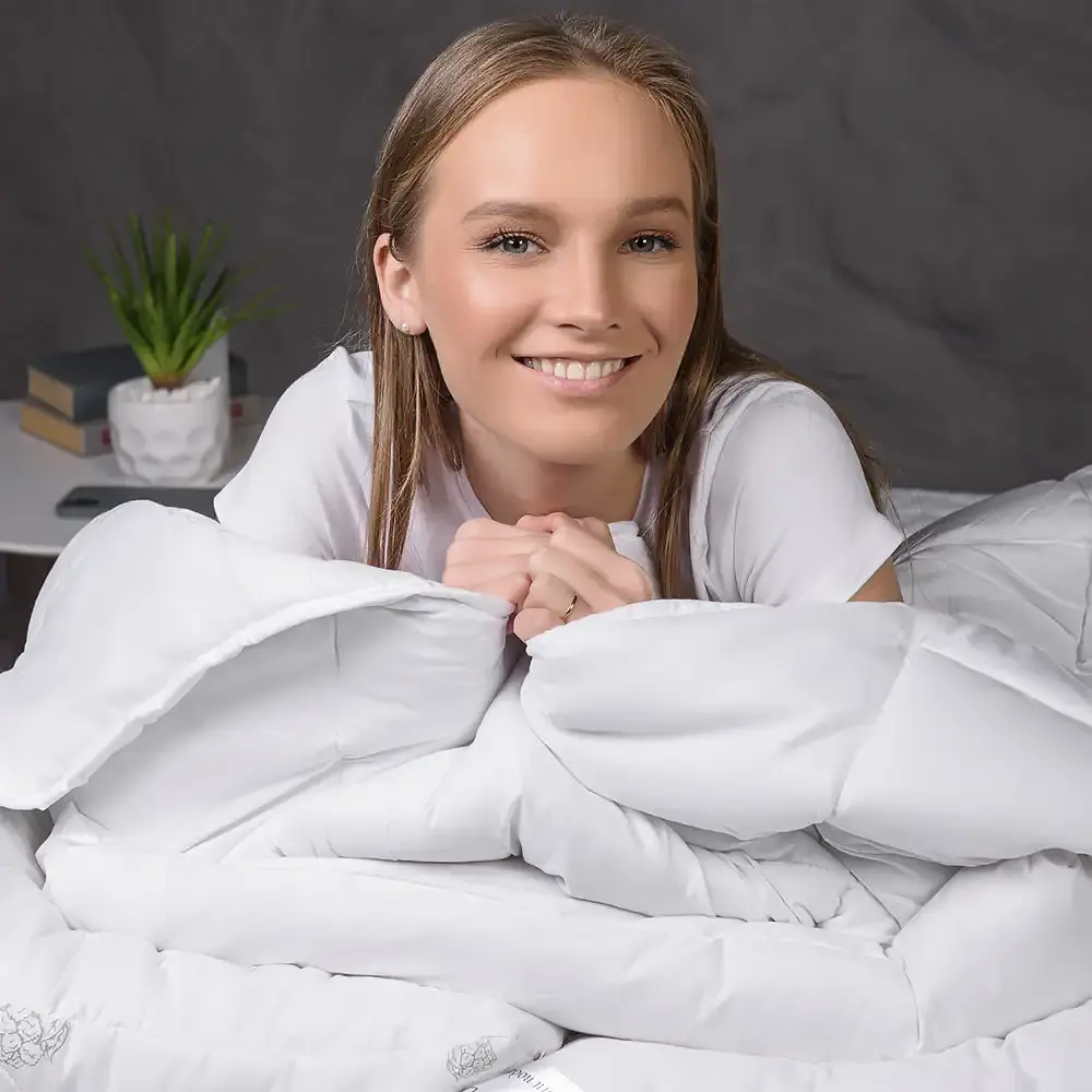Ковдра ТЕП Friendly White Comfort 200 г/м² 172x205 см (1-03251_00000) - фото 7