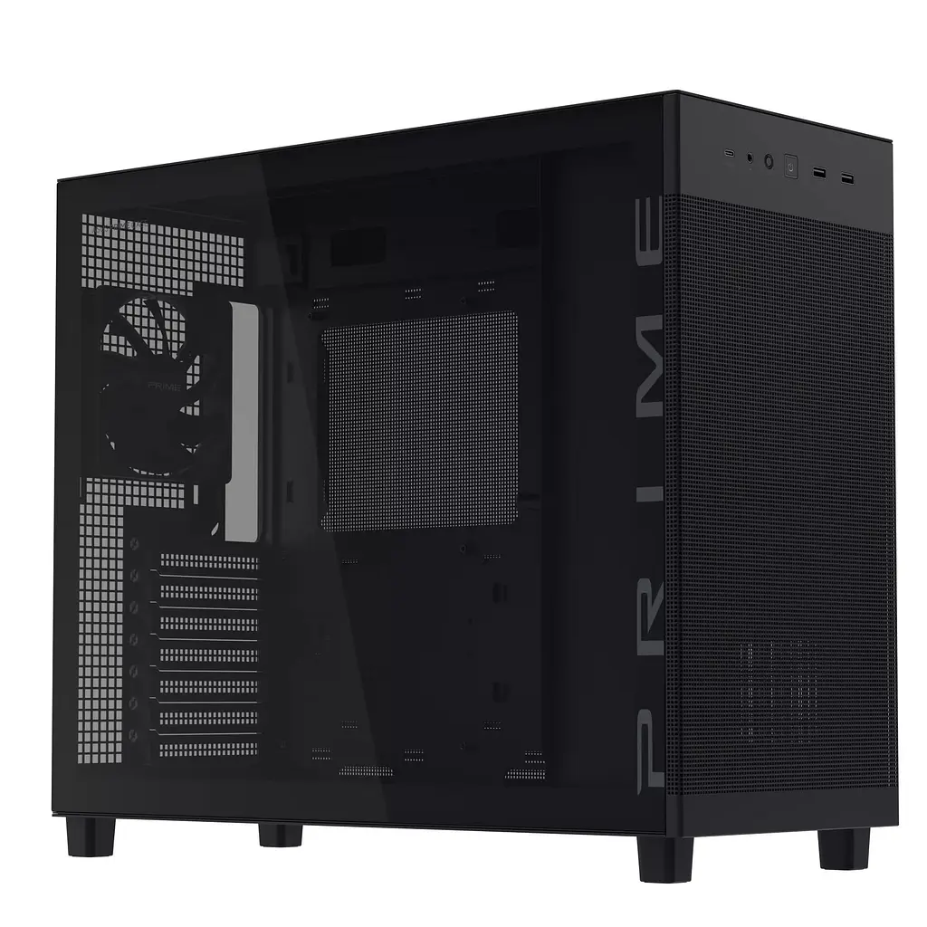 Корпус Asus Prime AP303 TG черный (90DC00V0-B39010) - фото 5