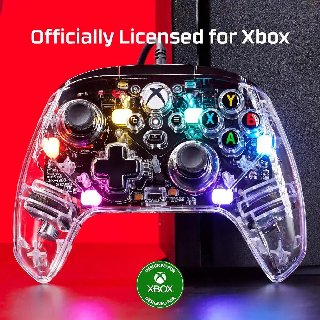 Геймпад HyperX Clutch Gladiate RGB for PC/Xbox Clear (7D6H2AA) - фото 6
