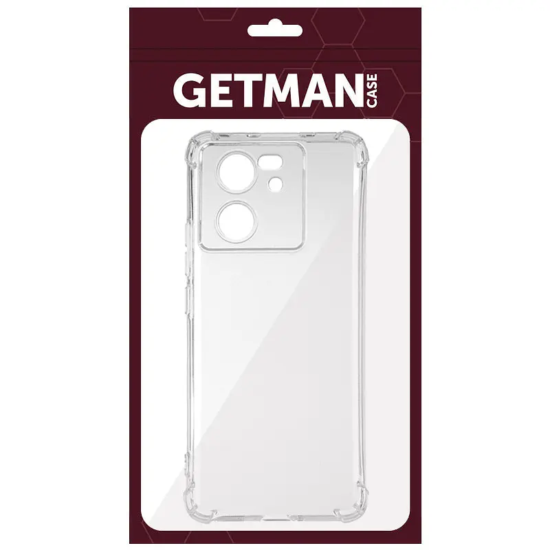 TPU чехол GETMAN Ease logo усиленные углы Full Camera для Xiaomi 13T / 13T Pro - фото 6
