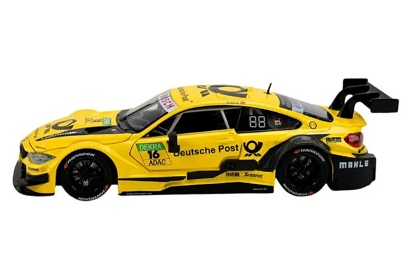 Іграшкова машинка гоночна BMW M4 DTM 1:24 Автопром світлозвукові ефекти металева 68256B(Y), кор. 24,5х12 см - фото 3