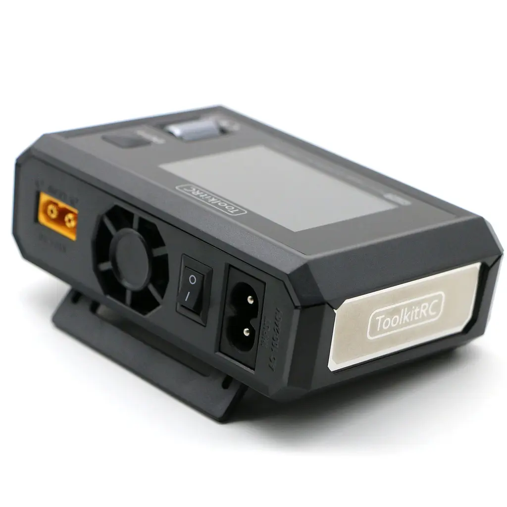 Зарядний пристрій із блоком живлення ToolkitRC M7AC 300W 20А для FPV 2-6S LiPo LiIon XT60 XT30 ADP200 ADP100 M6D M7 Q4AC Q6AC Black - фото 3