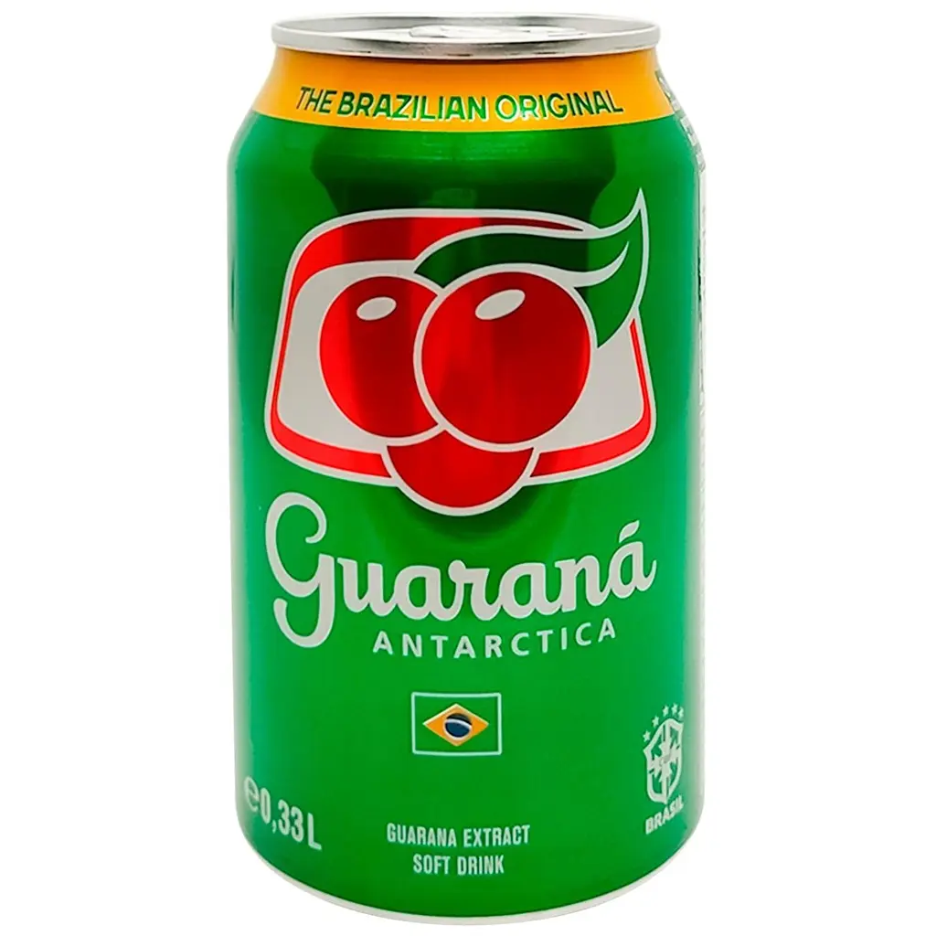 Натуральний енергетичний напій Guarana Antarctica 0.33 л