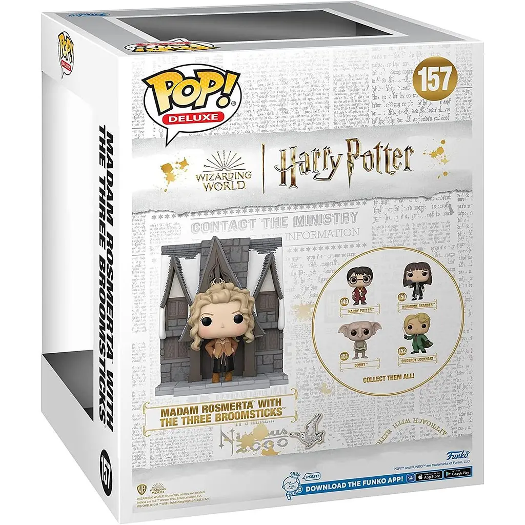 Фігурка Funko Pop Фанко Поп Гаррі Поттер Мадам Розмерта Harry Potter Madam Rosmerta 15 см FP HP MR 157 - фото 4