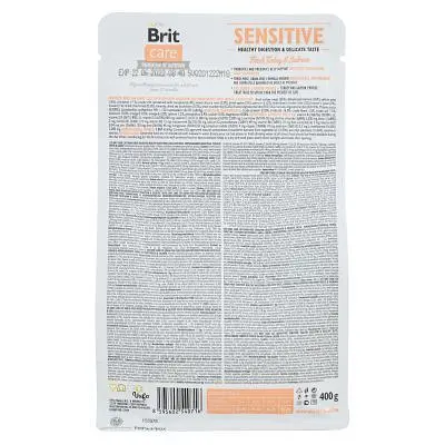 Сухий корм для кішок Brit Care Cat GF Sensitive HDigestion and Delicate Taste 400 г (8595602540716) - фото 2