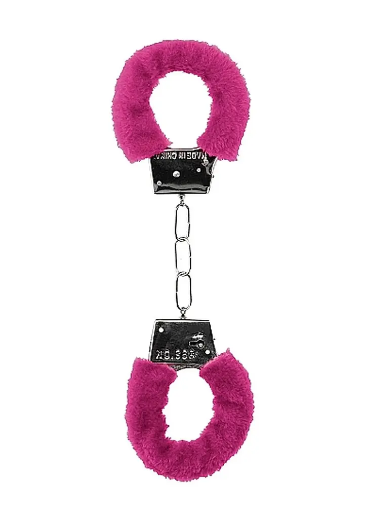 Наручники рожеві з хутром Ouch! Beginner's Handcuffs - фото 2