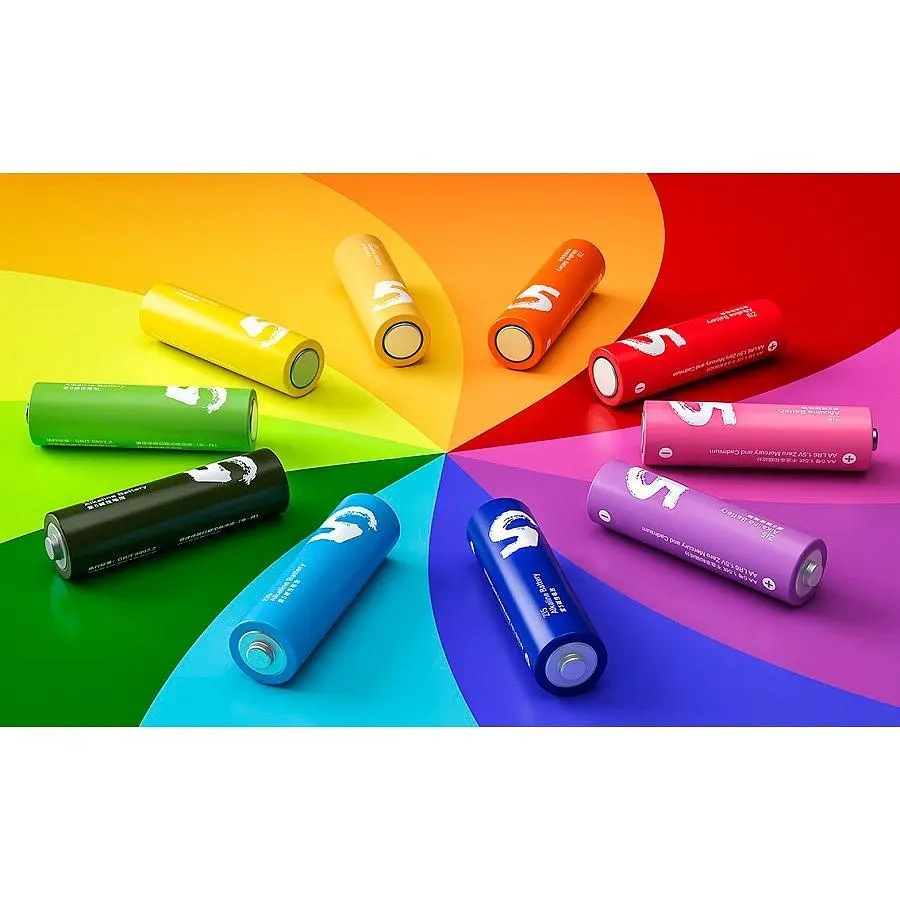 Батарейки ZMI Rainbow AA batteries 1 шт [14450] - фото 10