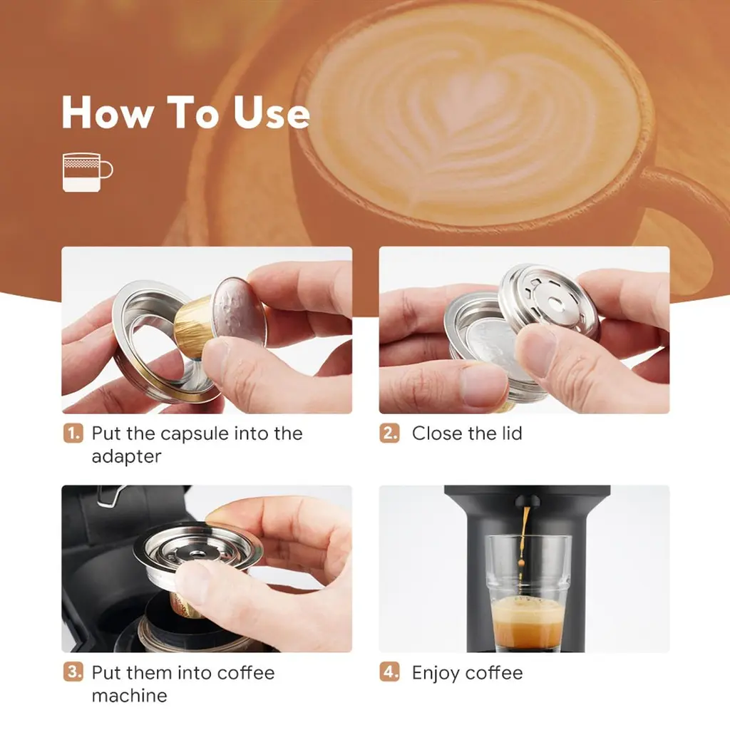 Адаптер капсул Nespresso для кофемашины Vertuo Next, Vertuo POP, VertuoLine, Vertuoline Plus, iCafilas - фото 8