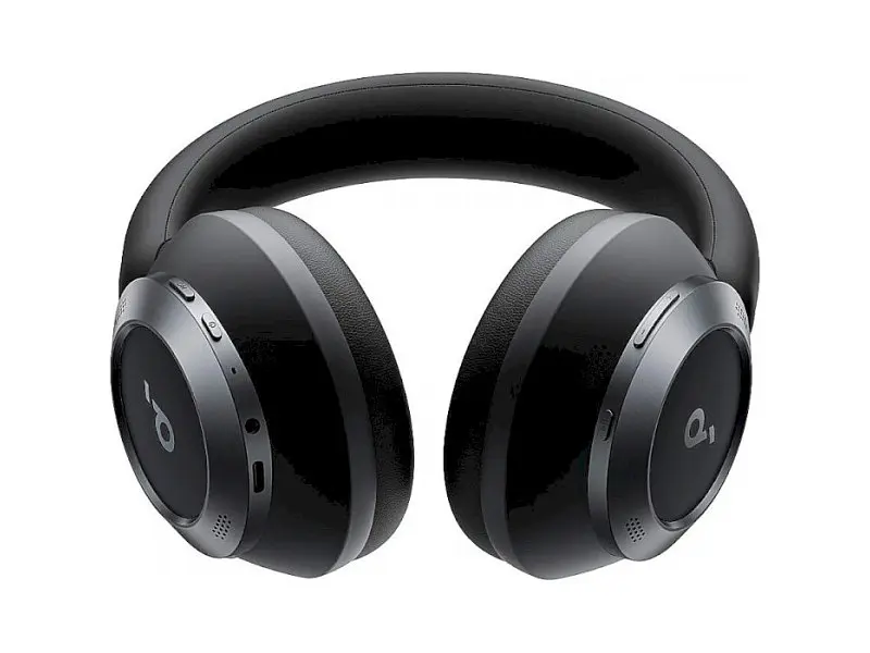 Навушники з мікрофоном ANKER Soundcore Space One Pro Jet Black (A3062G11) - фото 5
