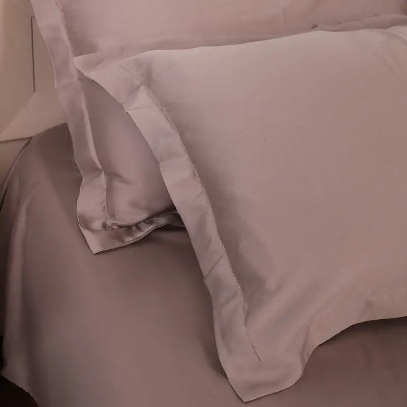 Комплект постільної білизни MirSon Tencel №08 Beige 143х210 см (2200009637117) - фото 12