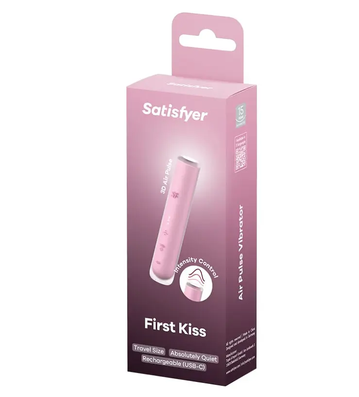 Кліторальний стимулятор Satisfyer First Kiss - фото 5