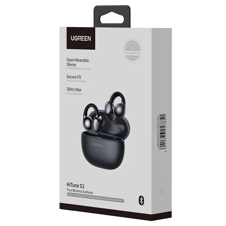 Навушники UGREEN WS209 HiTune S3 True Wireless Earbuds Black (UGR-45785) - фото 2